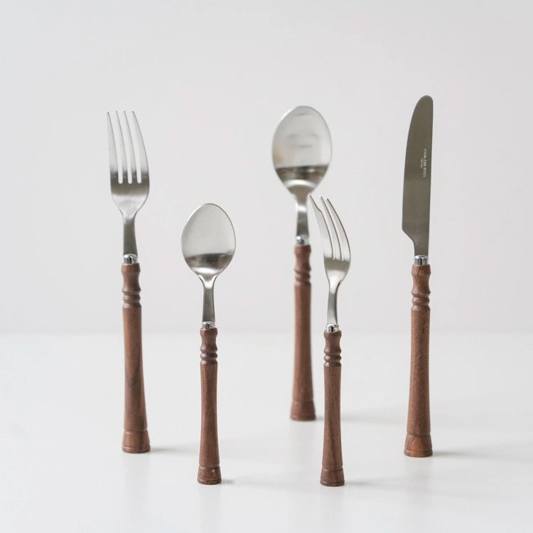 Turning Woodener Cutlery Set - Above the Table