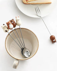 Animal Spoon Fork - Above the Table