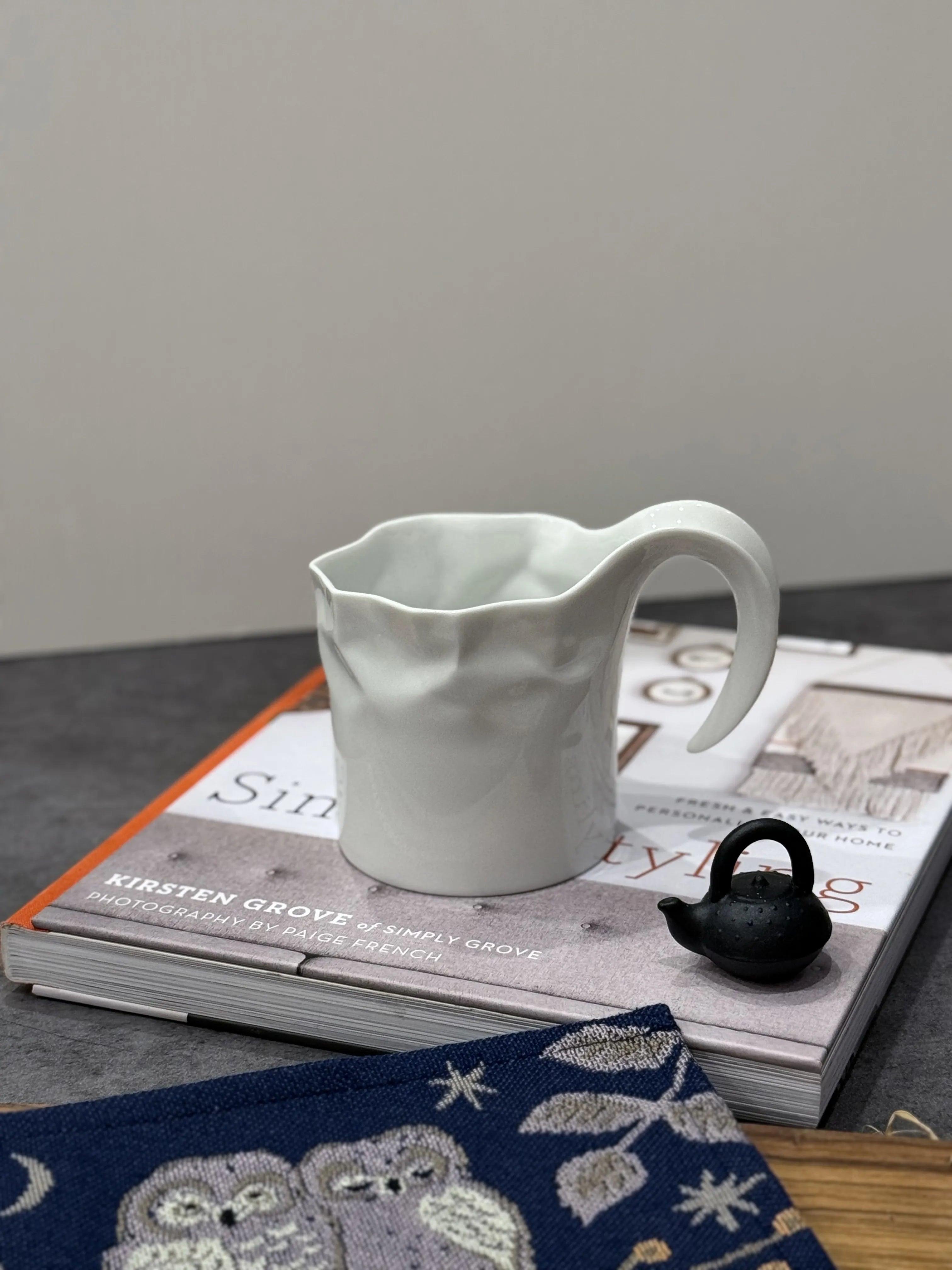 New Crinkle Mug - Above the Table