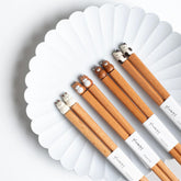 Plumpy animal Chopsticks - Above the Table