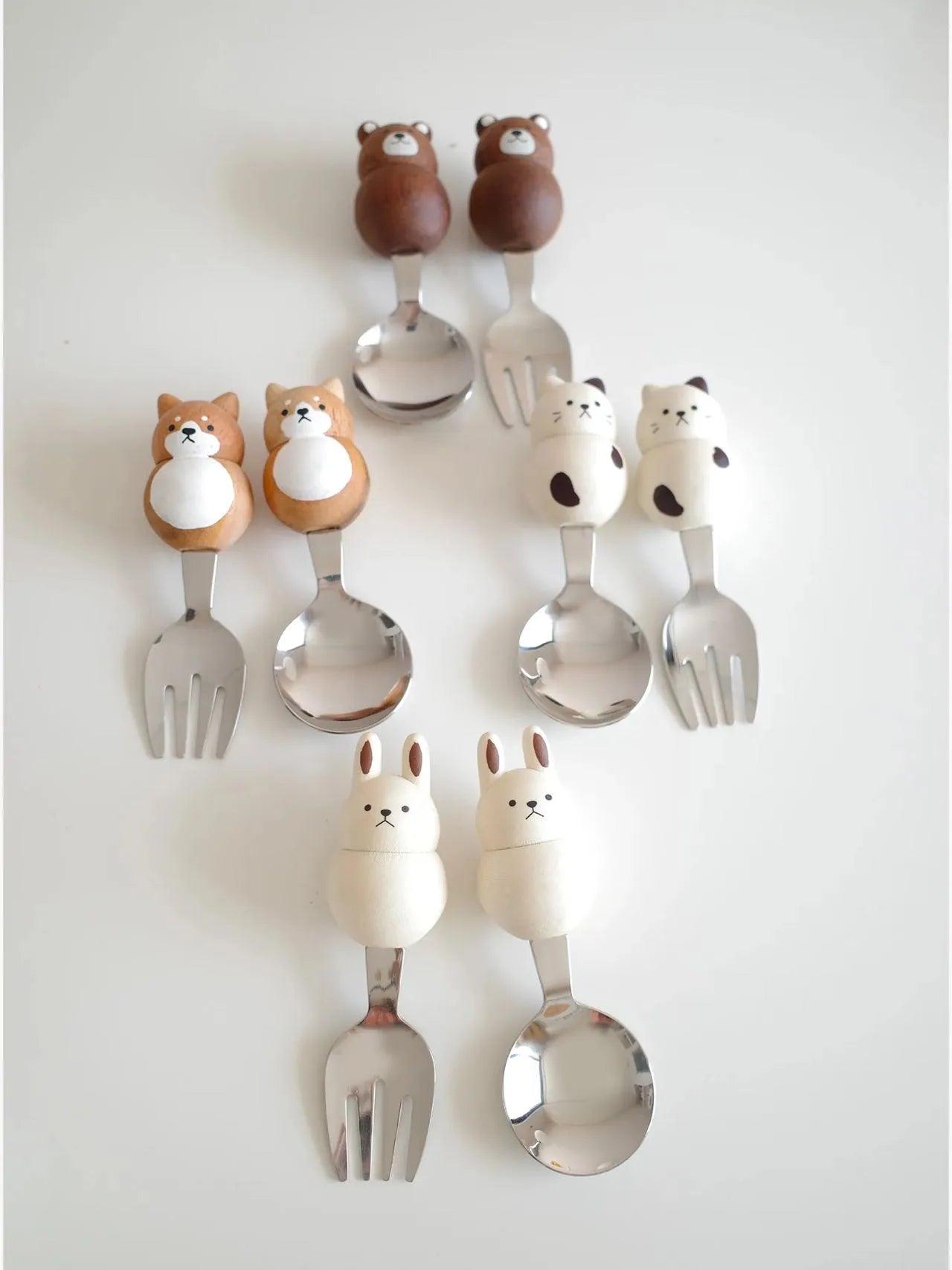 Plumpy Kids Cutlery Gift Set - Above the Table