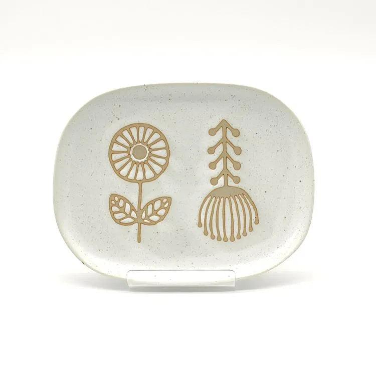 HANA Nade Square-White - Above the Table