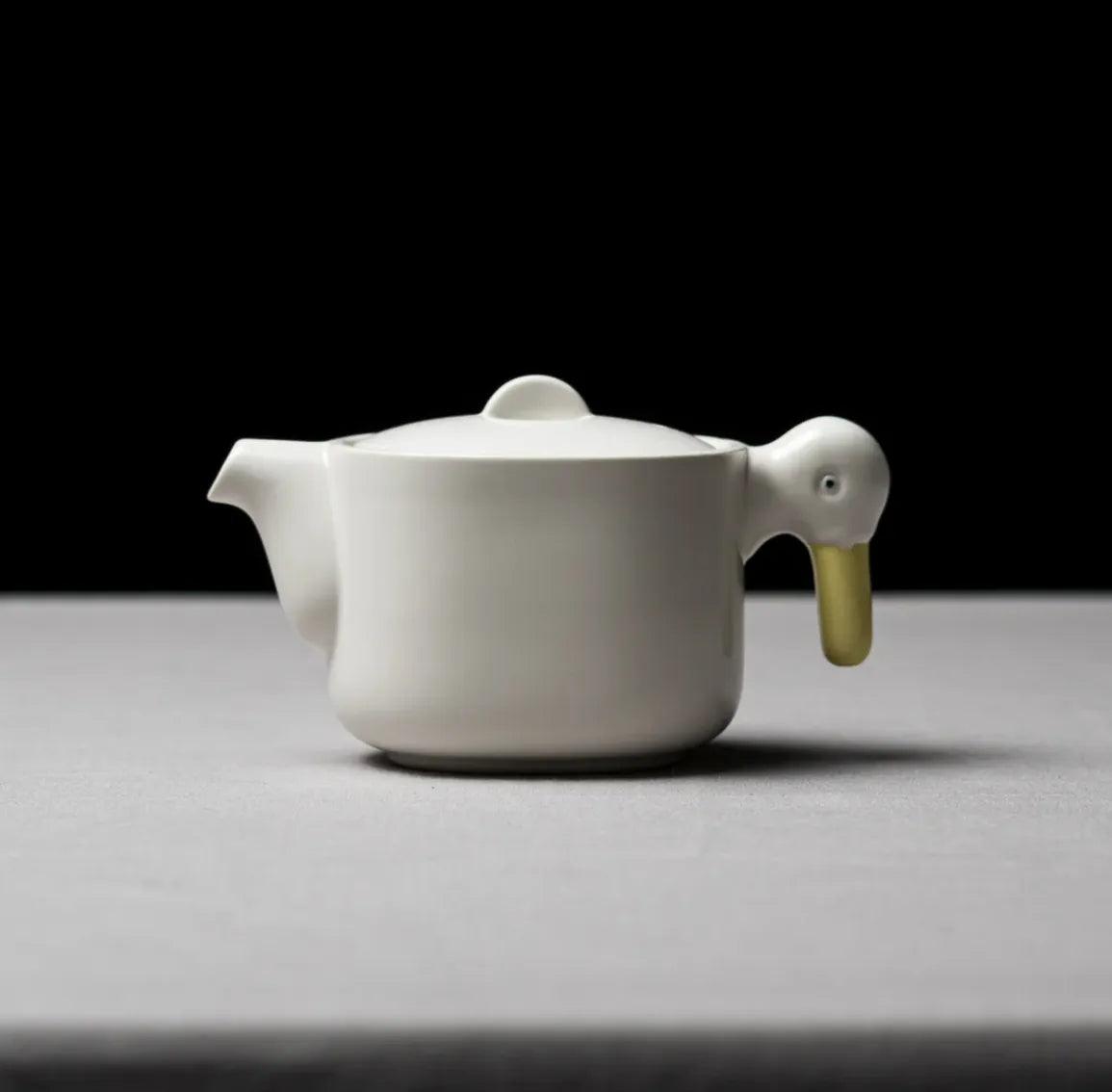 Ducks Teapot - Above the Table