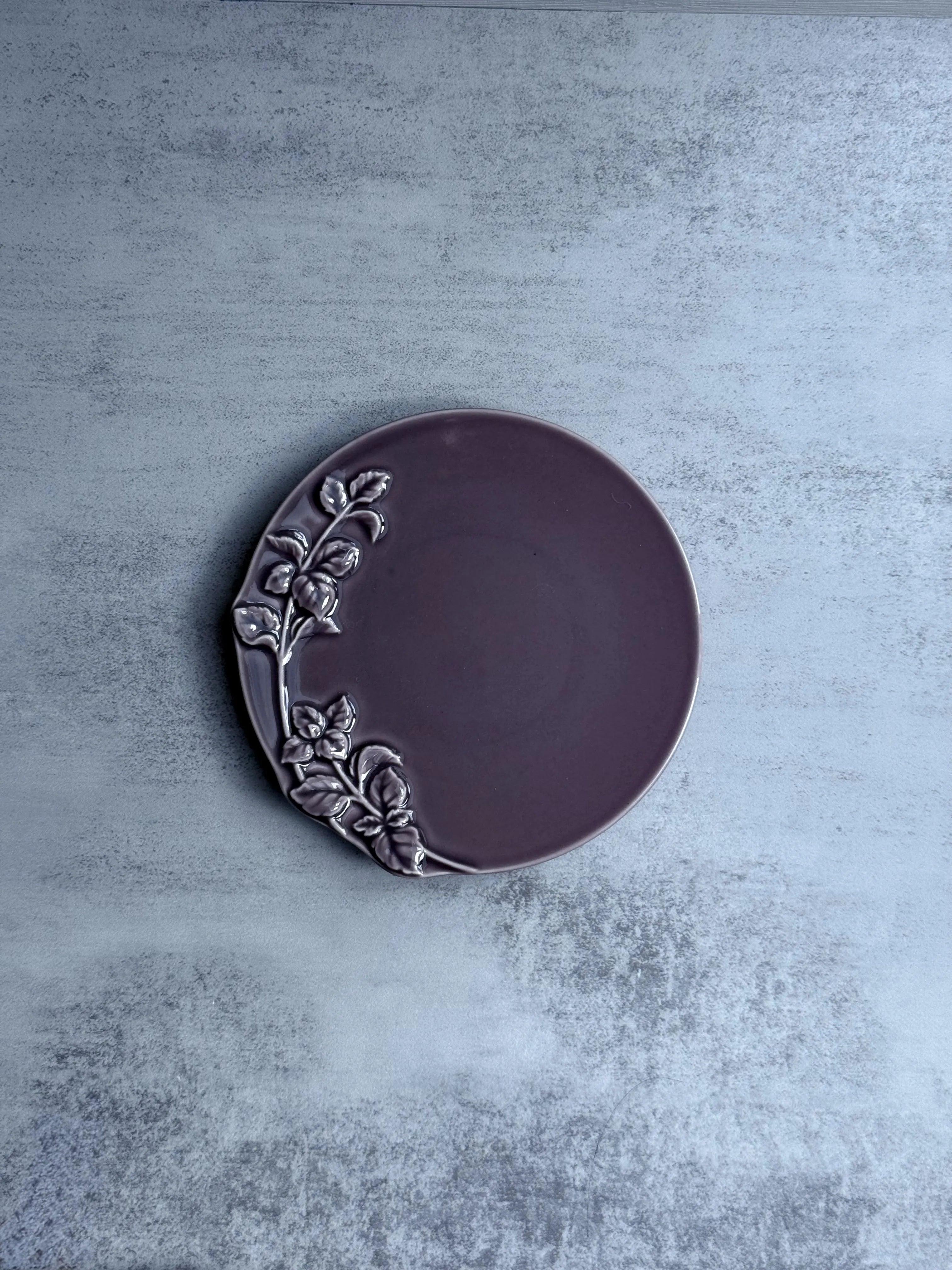 Mint 160 Plate-Brown - Above the Table