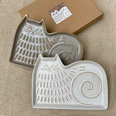 Decole Fika Cat Plate - Above the Table