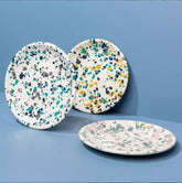 Catalina Enamelware Coupe Salad Plate - Above the Table