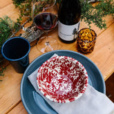 Splatter Enamelware 20 OZ Cereal Bowl - Above the Table