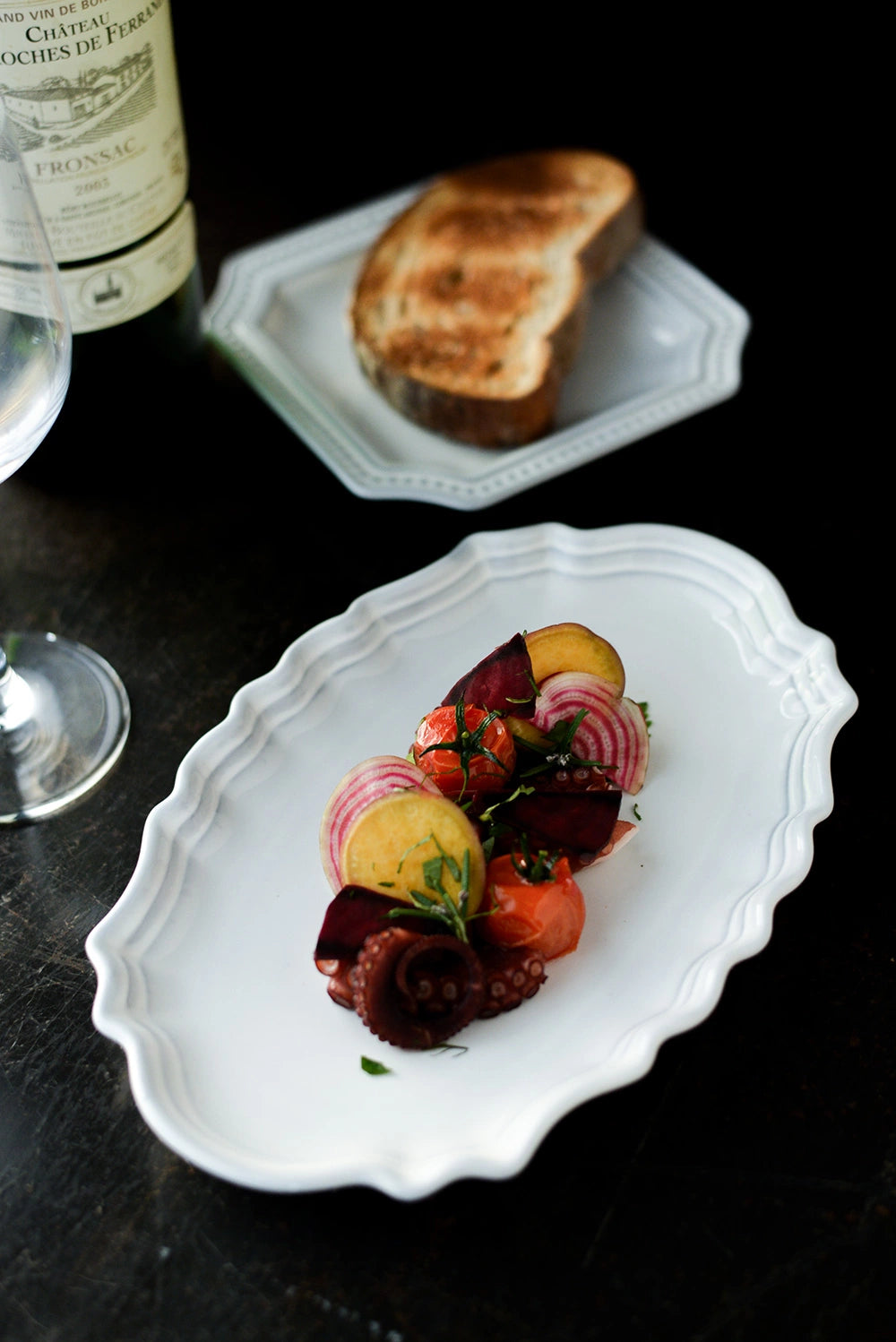 Foschia Plate - Above the Table