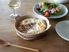 Radish Round Pan - Above the Table