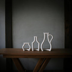 Still Green Vase - Above the Table