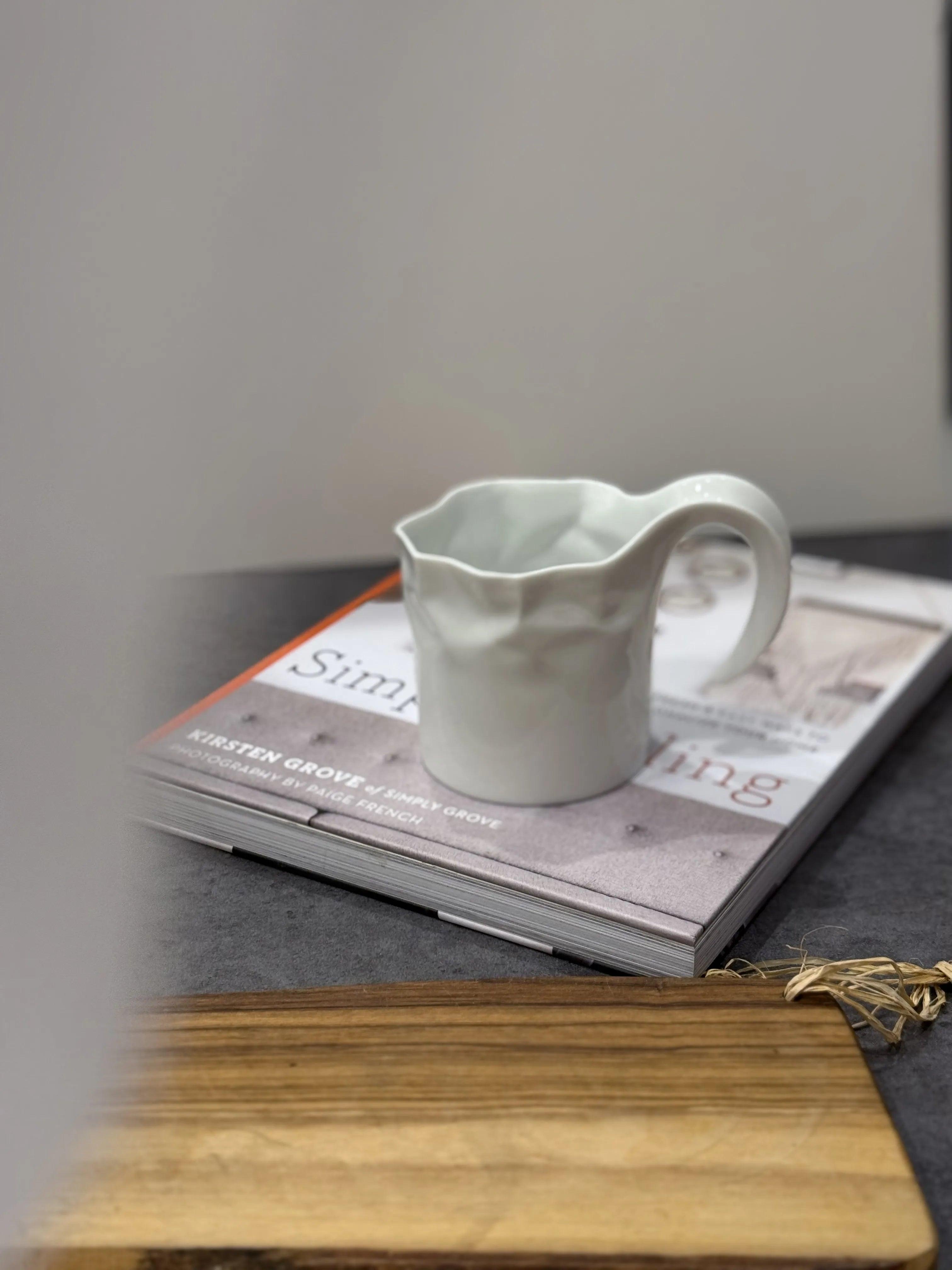 New Crinkle Mug - Above the Table