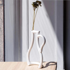 Still Green Vase - Above the Table