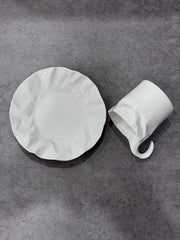 New Crinkle Cup Saucer - Above the Table