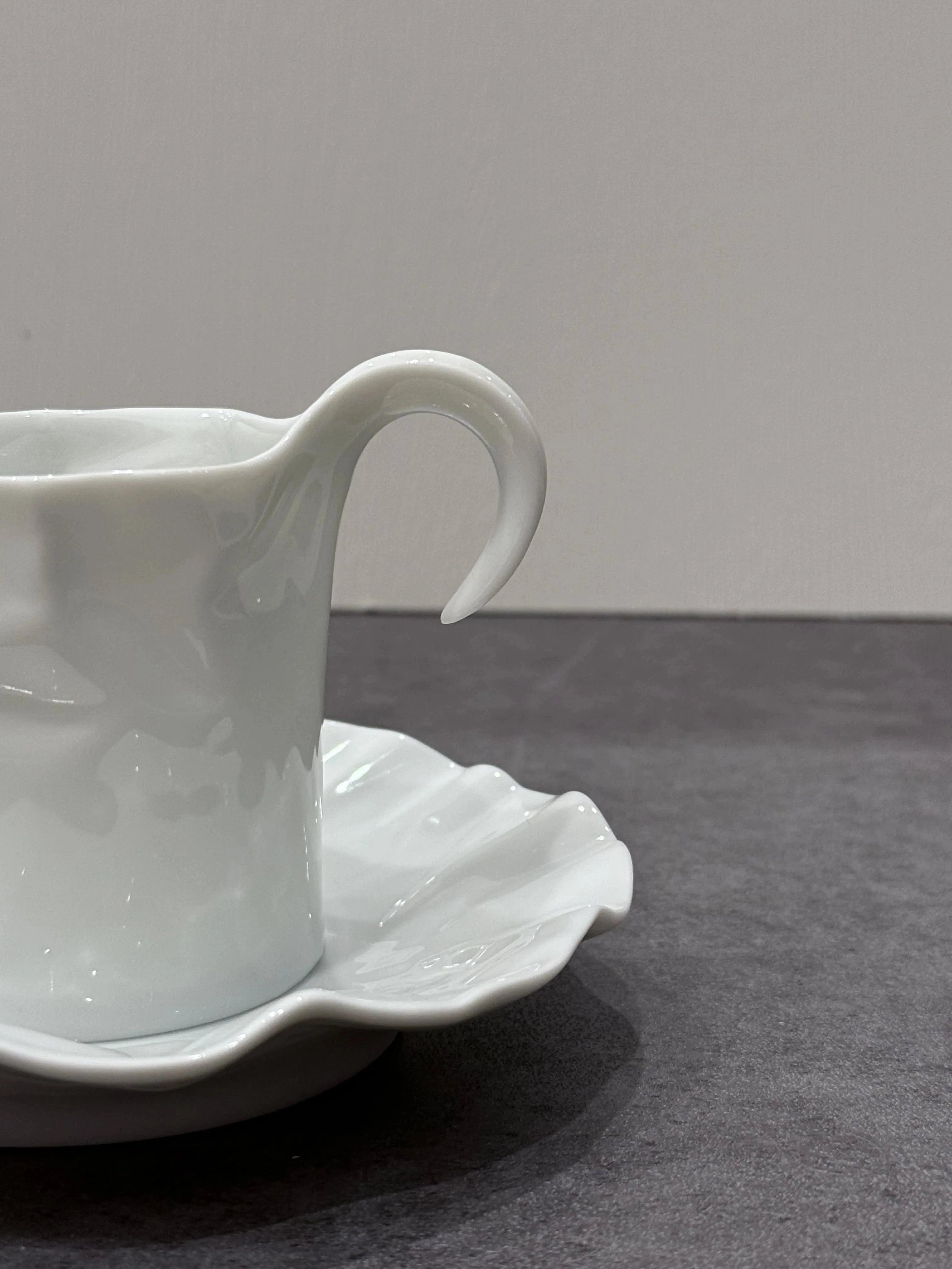New Crinkle Cup Saucer - Above the Table