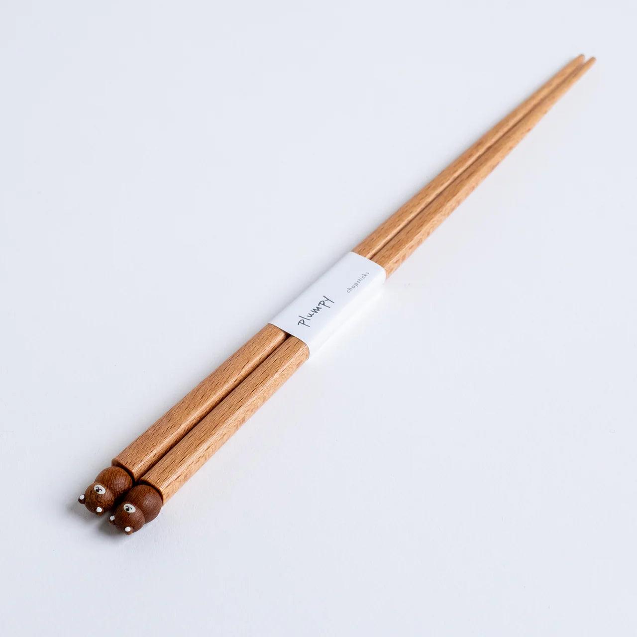 Plumpy animal Chopsticks - Above the Table