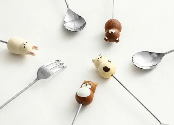 Animal Spoon Fork - Above the Table