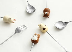 Animal Spoon Fork - Above the Table