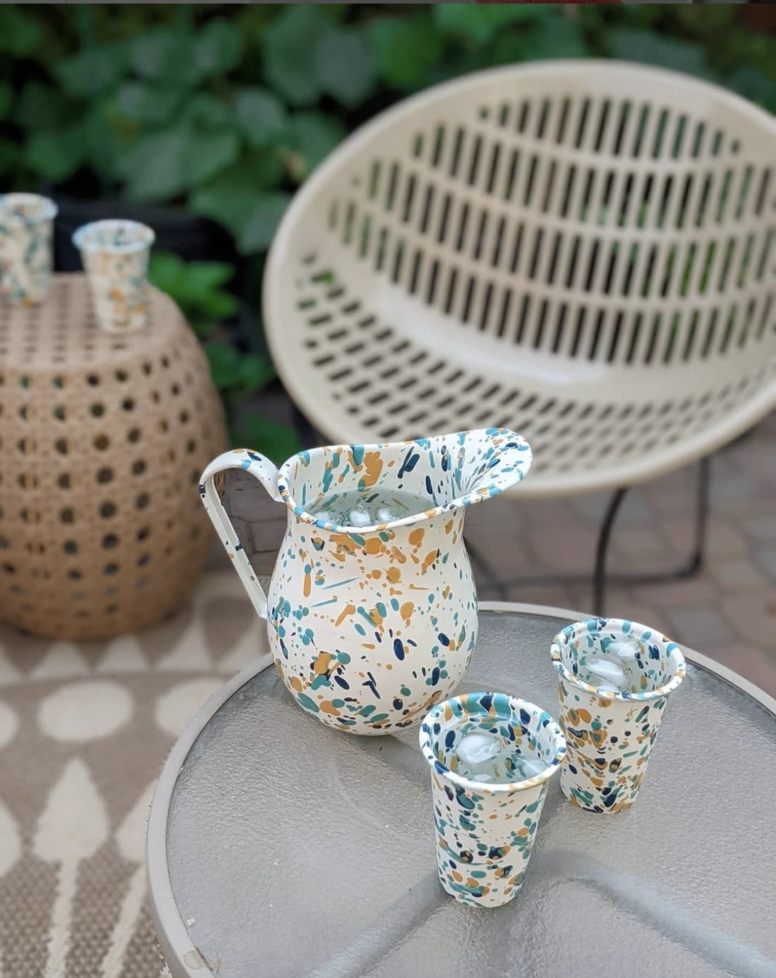 Catalina Enamelware 14 OZ Tumbler - Above the Table