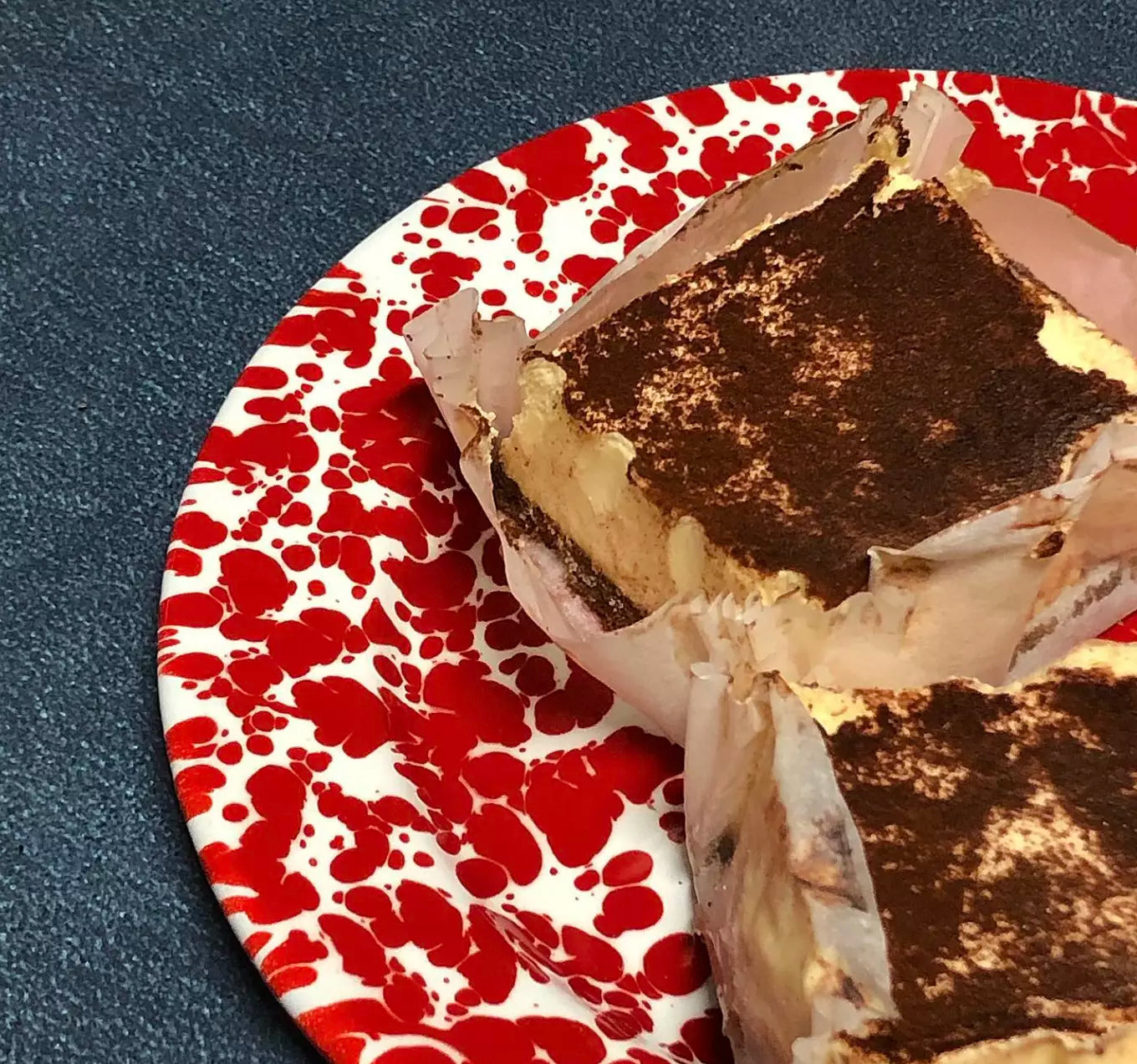 Splatter Enamelware Dinner Plate - Above the Table