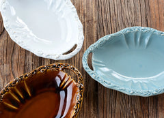 Fanette 25 Oval Bowl - Above the Table