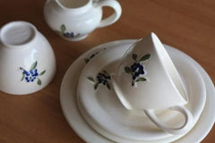Myrtille Cup with Saucer - Above the Table