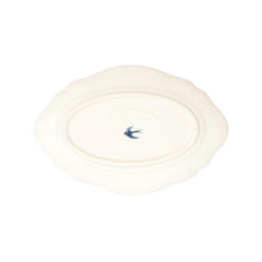 Early Bird Ovel Plate - Above the Table