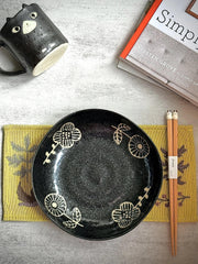 HANA Shallow Bowl-Black - Above the Table