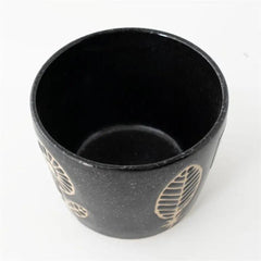 HANA Free Cup Small-Black - Above the Table