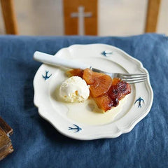 Early Bird Round Plate - Above the Table