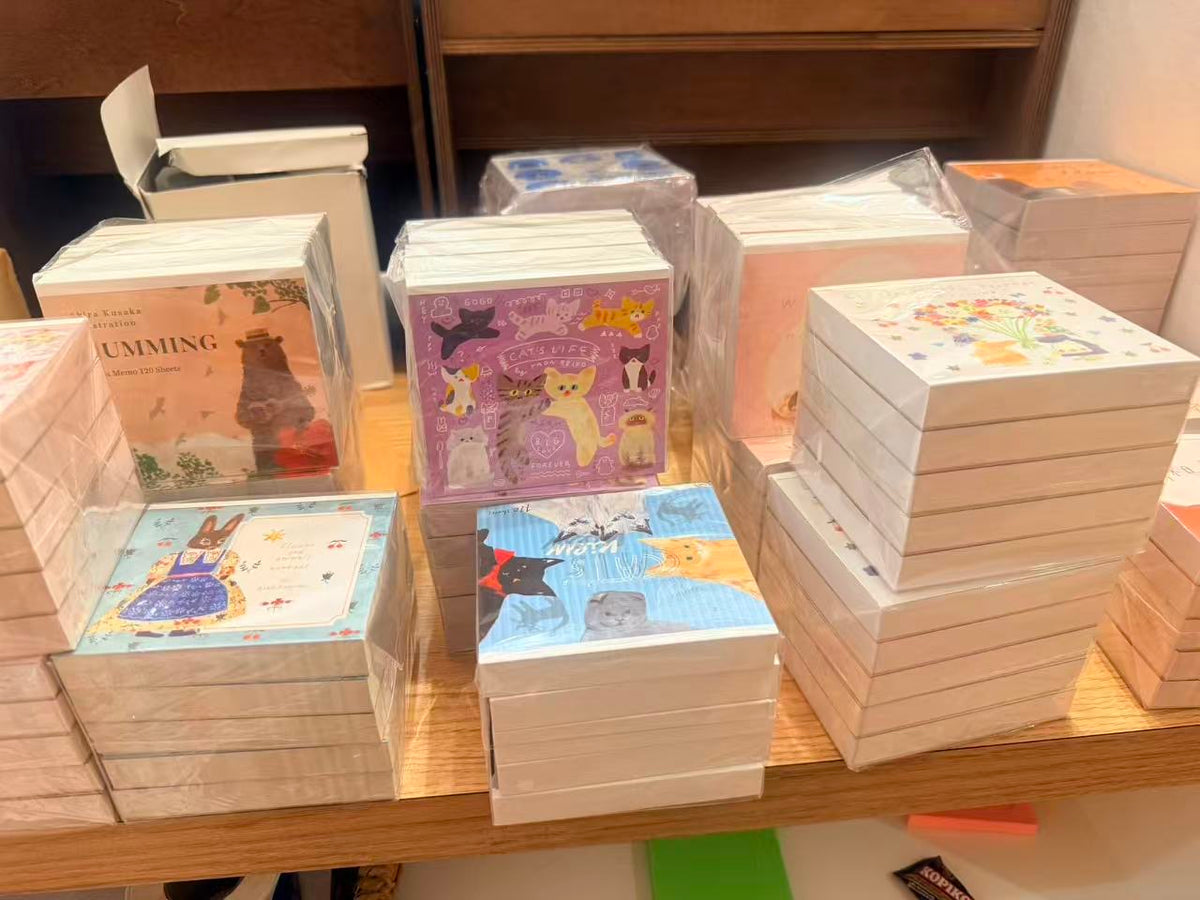 Japanese Illustrator’s Memo Pads