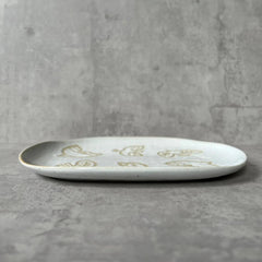 Nade Square Plate-White - Above the Table