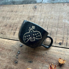 Free Bird Coffee Mug-Black - Above the Table