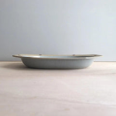 SEIJI HANA Medium Deep Plate-Blue - Above the Table