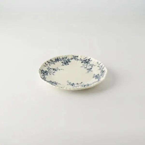 Audrey 155 200 Plate Indigo - Above the Table