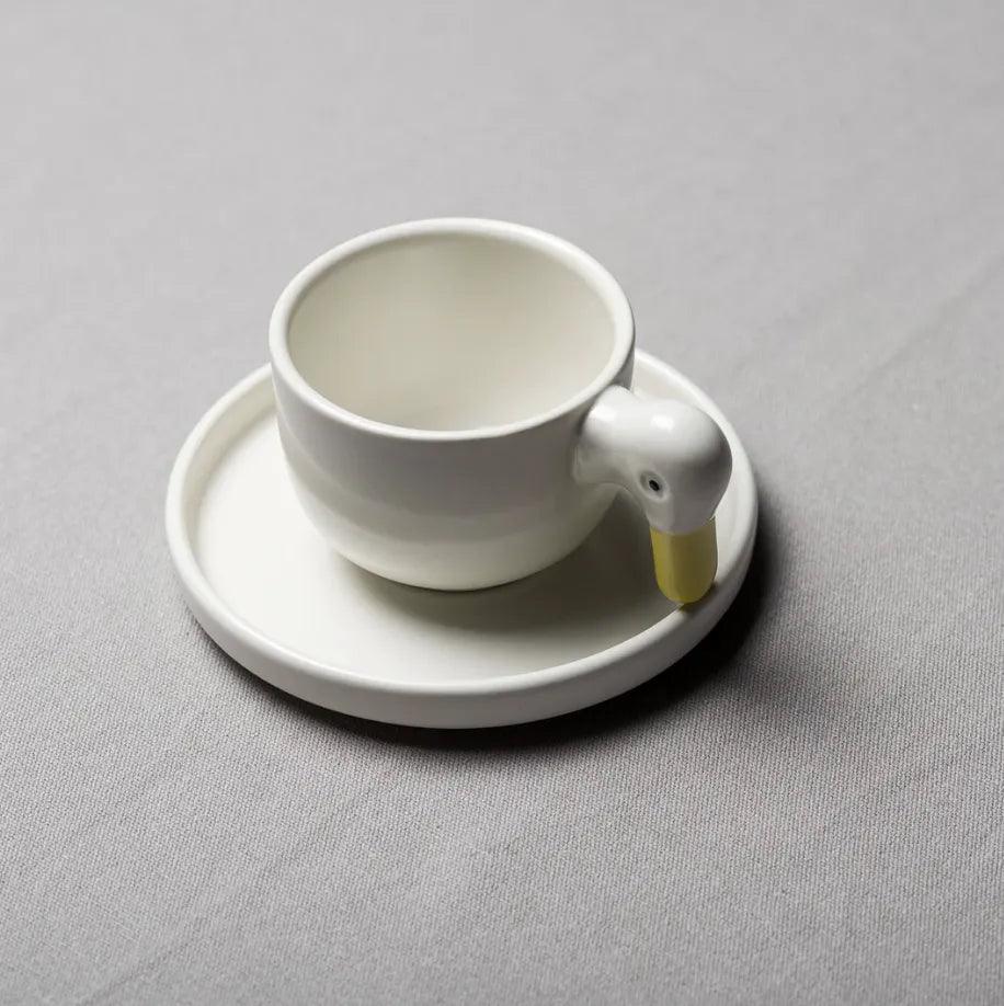 Ducks Cup Saucer - Above the Table