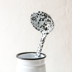 Splatter Enamelware Ladle - Above the Table