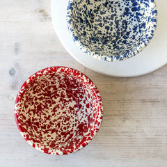 Splatter Enamelware 20 OZ Cereal Bowl - Above the Table
