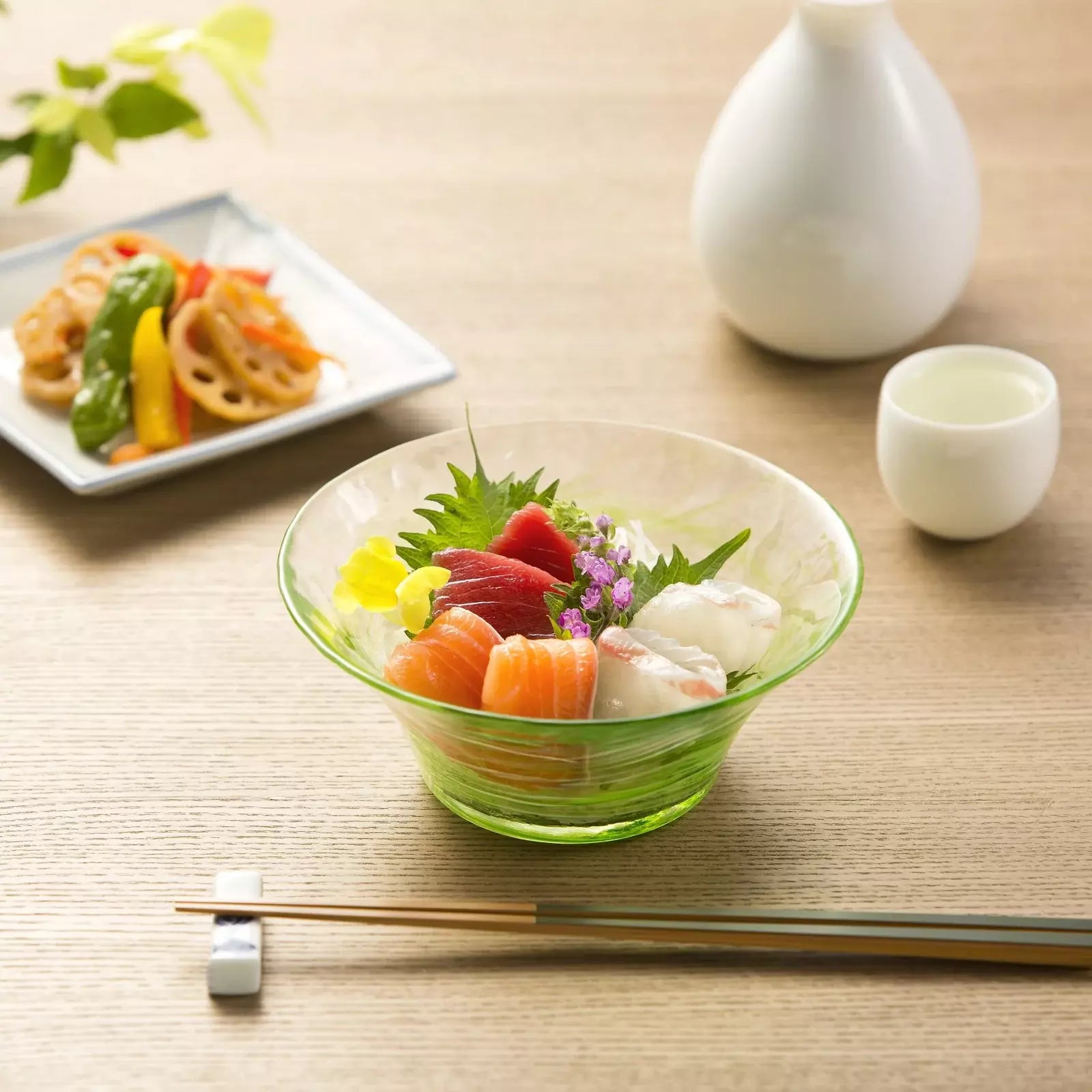 ADERIA Tsugaru Vidro Glassware Bowl - Above the Table