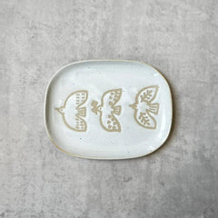 Nade Square Plate-White - Above the Table