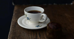 Myrtille Cup with Saucer - Above the Table