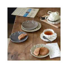 Mint 160 Plate-Dark Grey - Above the Table