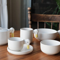 Ducks Cup Saucer - Above the Table