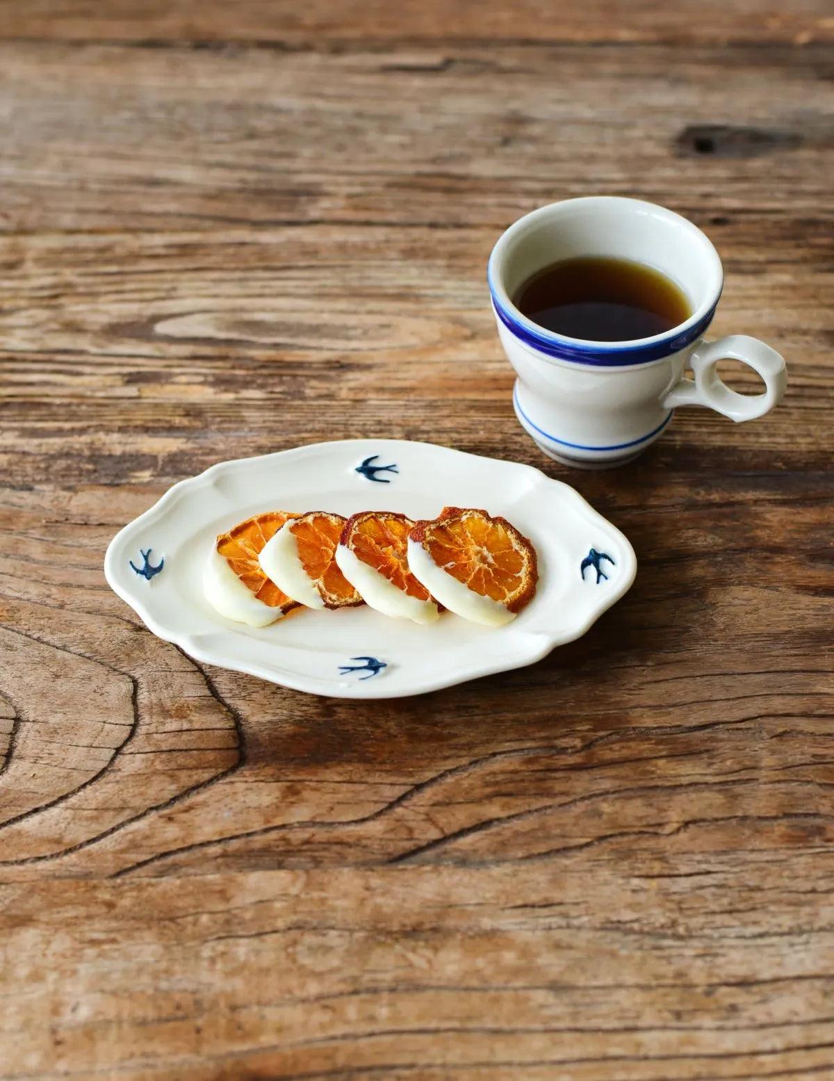 Early Bird Ovel Plate - Above the Table