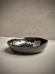 HANA Shallow Bowl-Black - Above the Table
