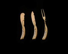 Michael Michaud Peapod 3 Piece Hostess Set