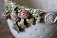 L'officina Stoneware Fruit Strainer Bowl For Berries