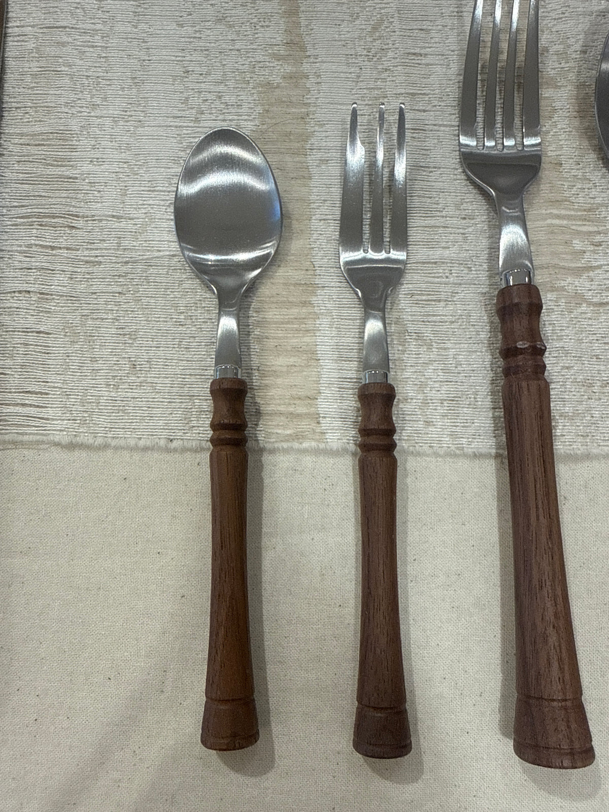 Turning Woodener Cutlery Set