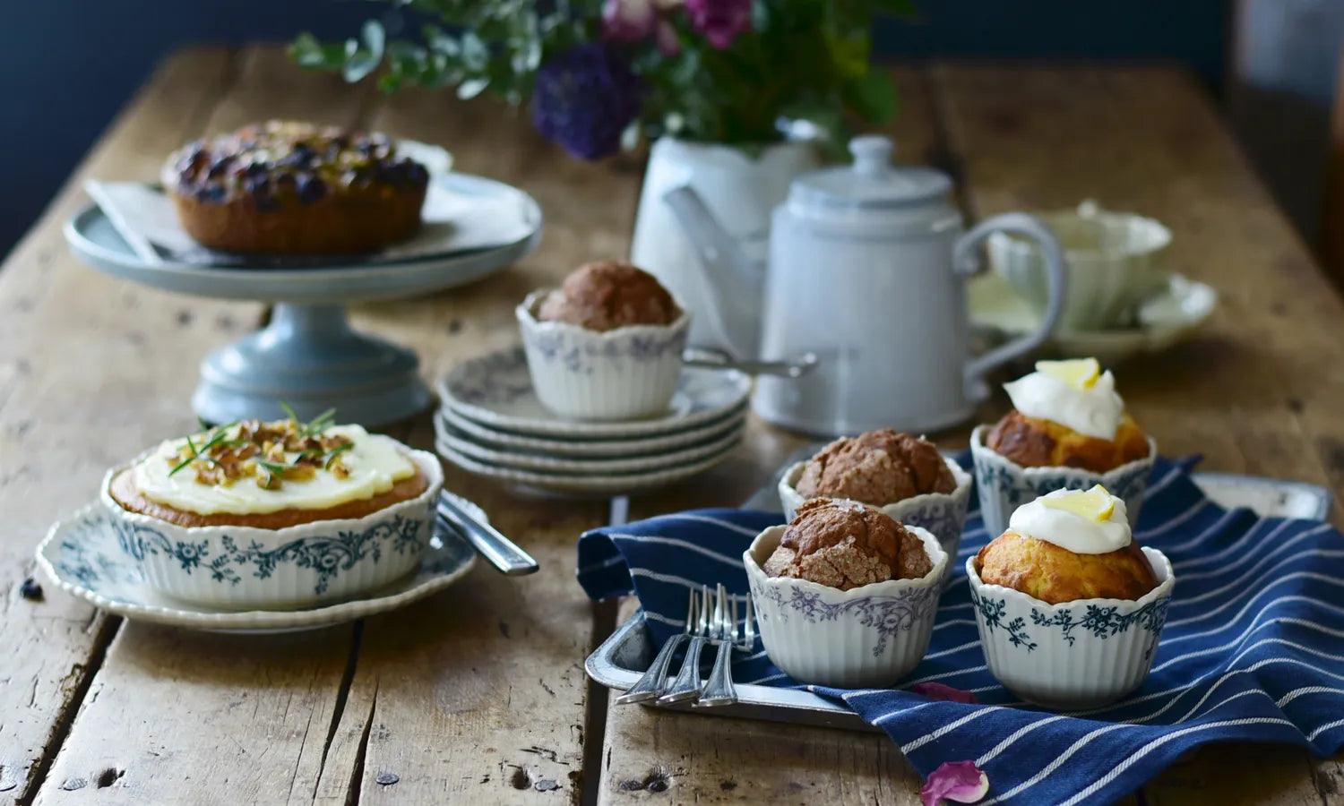Audrey Tart Pan-Indigo - Above the Table