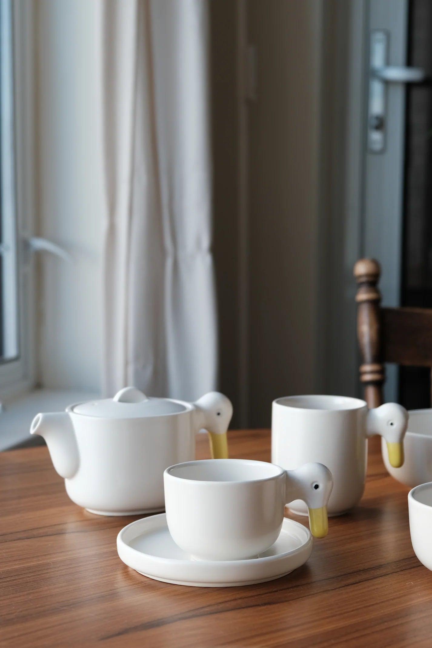 Ducks Cup Saucer - Above the Table