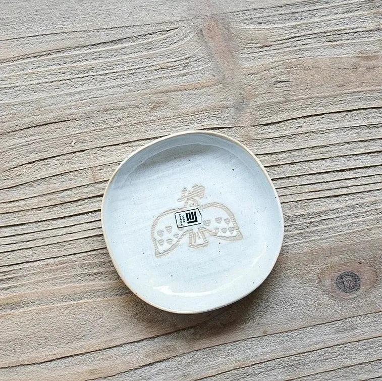 Nade Square Plate-White - Above the Table